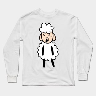 cute little sheep Long Sleeve T-Shirt